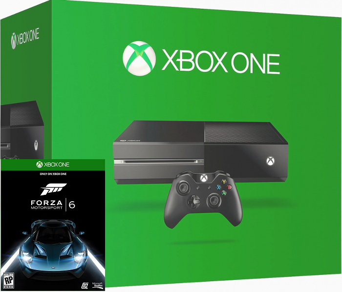 Xbox One 500Gb + Kinect + Forza Motorsport 6 Фотография 0