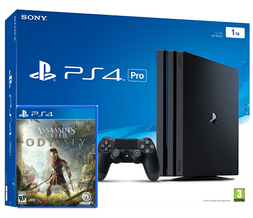 Sony Playstation 4 PRO 1TB + игра Assassin's Creed Odyssey (PS4) Фотография 0