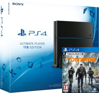 Sony Playstation 4 1TB + игра Tom Clancy's The Division (PS4) Фотография 0