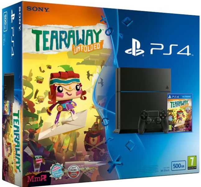 Sony PlayStation 4 + Tearaway Unfolded Фотография 0