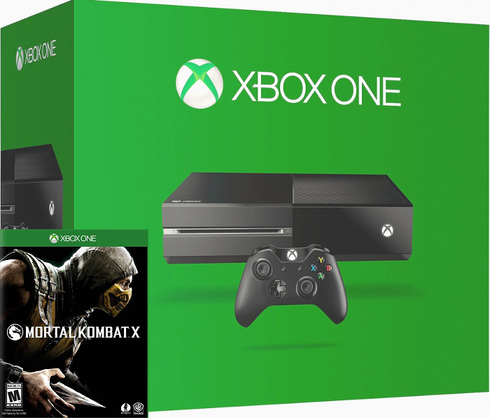 Xbox One 500Gb + Mortal Kombat X Фотография 0