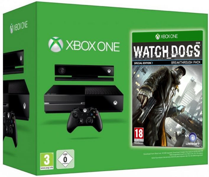 Microsoft Xbox One + Watch Dogs Фотография 0