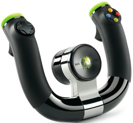 Руль Microsoft Xbox 360 Wireless Speed Wheel Фотография 0