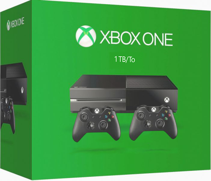Microsoft Xbox One 1 TB (без Kinect 2) с двумя джойстиками Фотография 0