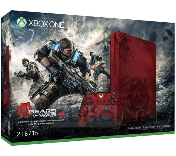 Xbox One S 2TB Gears of War 4 Limited Edition Фотография 0