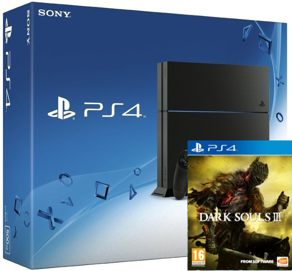 Sony Playstation 4 + игра Dark Souls 3 (PS4) Фотография 0