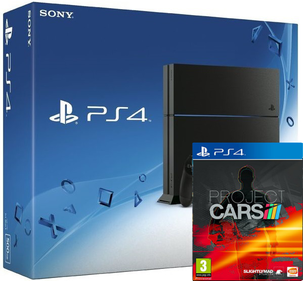 Sony PlayStation 4 + игра Project CARS (PS4) Фотография 0