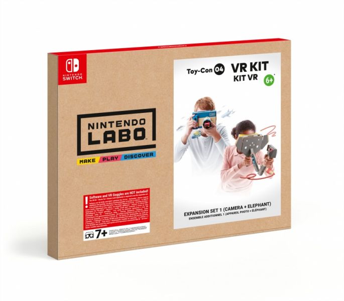 Nintendo Labo VR Kit expansion set 1 camera + elephant (Nintendo Switch) Фотография 0
