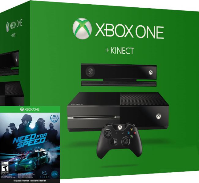 Xbox One 500Gb + Kinect + Need for Spreed Фотография 0