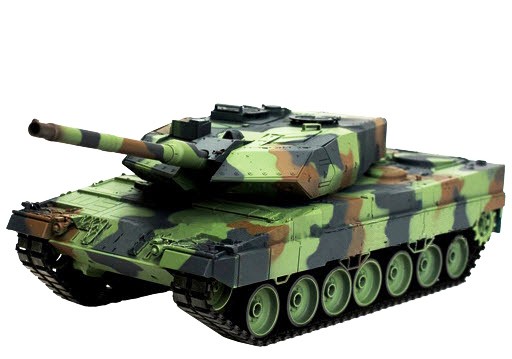 Танк 1:16 Heng Long Leopard II A6 2.4GHz с пневмопушкой и дымом (HL3889-1) Фотография 0