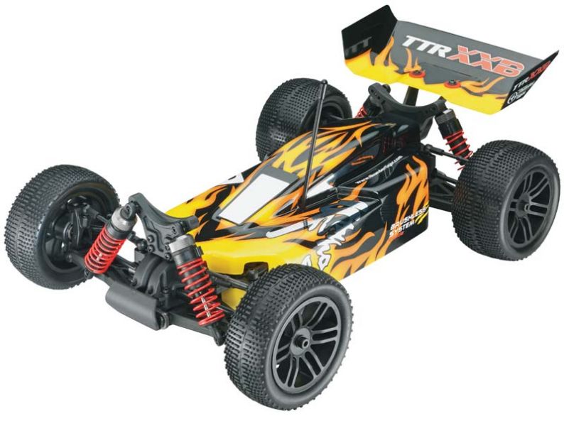 Thunder Tiger Sparrowhawk XXB Brushless Buggy 1/10 394 мм 4WD 3CH 2.4GHz RTR Blue/Yellow Фотография 0