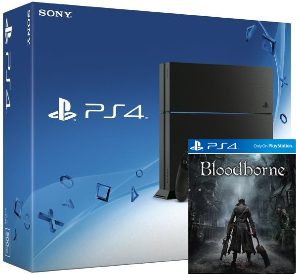 Sony PlayStation 4 + игра Bloodborne Фотография 0