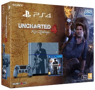 Sony PlayStation 4 1TB Uncharted 4 Limited Edition  Фотография 0