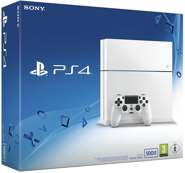 Sony Playstation 4 White (Гарантия 12 месяцев)  Фотография 0