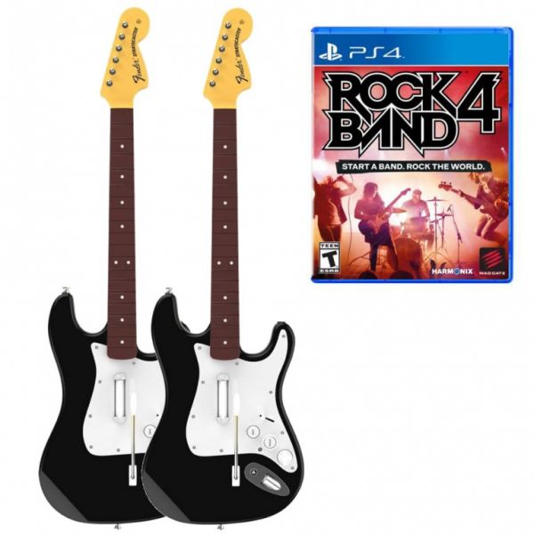 Rock Band 4 игра + 2 гитары (PS4) Фотография 0
