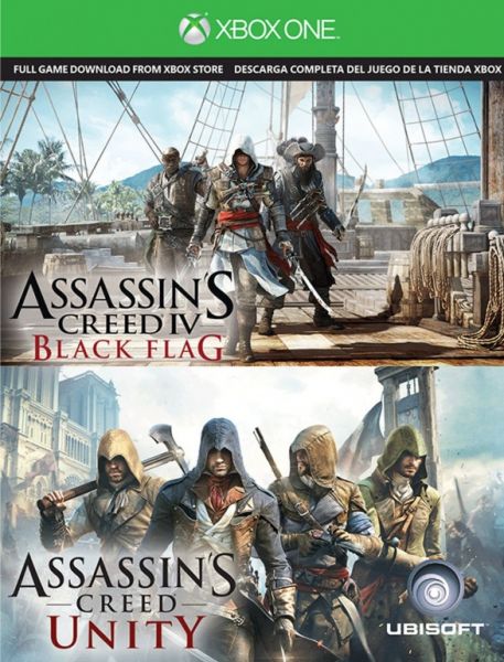 Assassin's Creed IV Black Flag & Unity (Xbox One) Digital Bundle Фотография 0