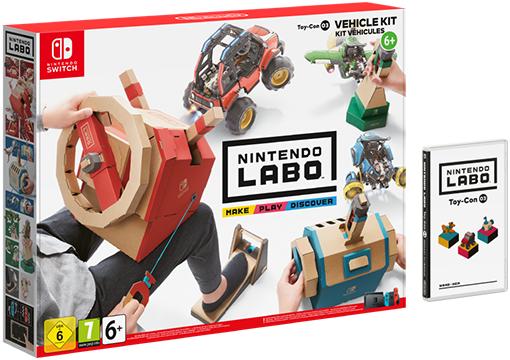 Nintendo Labo Vehicle Kit (Nintendo Switch) Фотография 0