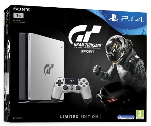 Sony Playstation 4 Slim 1TB Limited edition Gran Turismo Sport Фотография 0