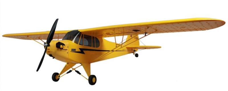 Модель самолета Dynam Piper J3 Cub Brushless RTF Фотография 0