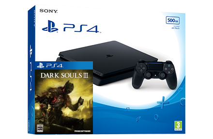 Sony Playstation 4 Slim + игра Dark Souls 3 (PS4) Фотография 0