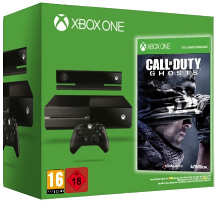 Microsoft Xbox One + Call of Duty: Ghosts + Live Gold Фотография 0