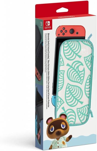 Чехол для Nintendo Switch Carrying Case Animal Crossing New Horizons edition + защитная пленка Фотография 0