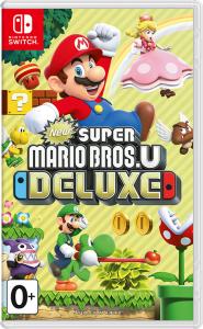 Nintendo Switch Lite Yellow + New Super Mario Bros. U Deluxe Thumbnail 1
