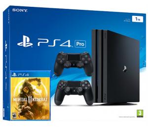 Sony Playstation 4 PRO 1TB с двумя джойстиками + Mortal Kombat 11 (PS4) Thumbnail 0