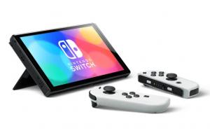 Nintendo Switch (OLED model) White set + Metroid Dread Thumbnail 2