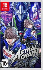 Nintendo Switch Neon Blue / Red HAC-001(-01) + Astral Chain (Nintendo Switch) Thumbnail 4