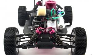 Thunder Tiger EB-4 S2.5 Nitro PRO Buggy 1/8 490 мм 4WD 2.4 GHz RTR Red Thumbnail 1