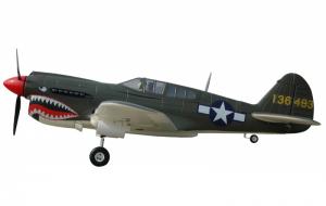 Модель самолета FMS Mini Curtiss P-40 Warhawk New V2 Thumbnail 2