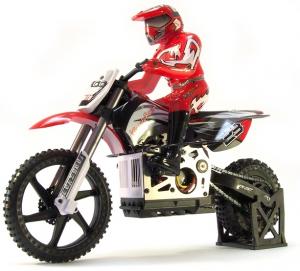 Мотоцикл 1:4 Himoto Burstout MX400 Brushed (красный) Thumbnail 0