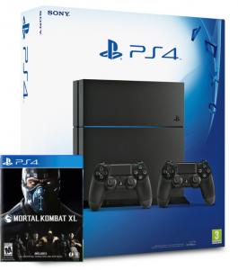 Sony Playstation 4 1TB с двумя джойстиками + игра Mortal Kombat XL Thumbnail 0