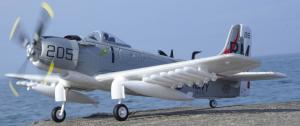 Модель самолета FMS Mini Douglas A-1 Skyraider New V2 Thumbnail 3