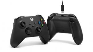 Xbox Series X|S Wireless Controller + USB-C Cable - Black Thumbnail 3