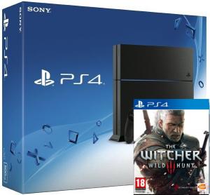 Sony PlayStation 4 + игра The Witcher 3: Wild Hunt Thumbnail 0