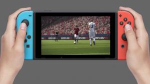 Nintendo Switch Neon Blue / Red + FIFA 18 (Nintendo Switch) Thumbnail 3