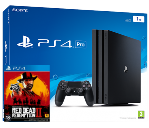 Sony Playstation 4 PRO 1TB + игра Red Dead Redemption 2 (PS4) Thumbnail 0