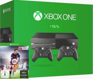 Xbox One 1TB с двумя джойстиками + FIFA 16 Thumbnail 0