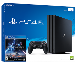 Sony Playstation 4 PRO 1TB + игра Star Wars: Battlefront II (PS4) Thumbnail 0