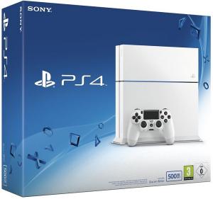 Sony Playstation 4 White (Гарантия 12 месяцев)  Thumbnail 0