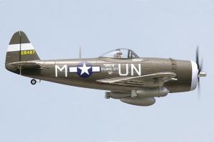 Модель самолета FMS Republic P-47 Thunderbolt Green Thumbnail 2