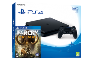 Sony Playstation 4 Slim + игра Far Cry Primal (PS4) Thumbnail 0