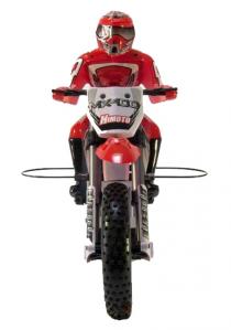 Мотоцикл 1:4 Himoto Burstout MX400 Brushed (красный) Thumbnail 5