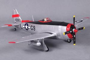 Модель самолета FMS Mini Republic P-47 Thunderbolt Balls out c 3-х осевым гироскопом Thumbnail 2