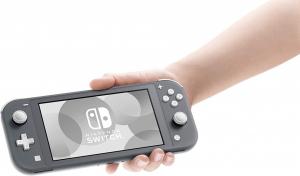Nintendo Switch Lite Gray + Mario Kart 8 Deluxe Thumbnail 2