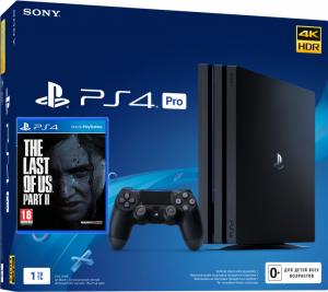 Sony PlayStation 4 Pro 1TB + игра The Last of Us Part II (PS4) Thumbnail 0