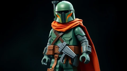 LEGO Star Wars показала фігурку Боби Фетта з 1544 деталей