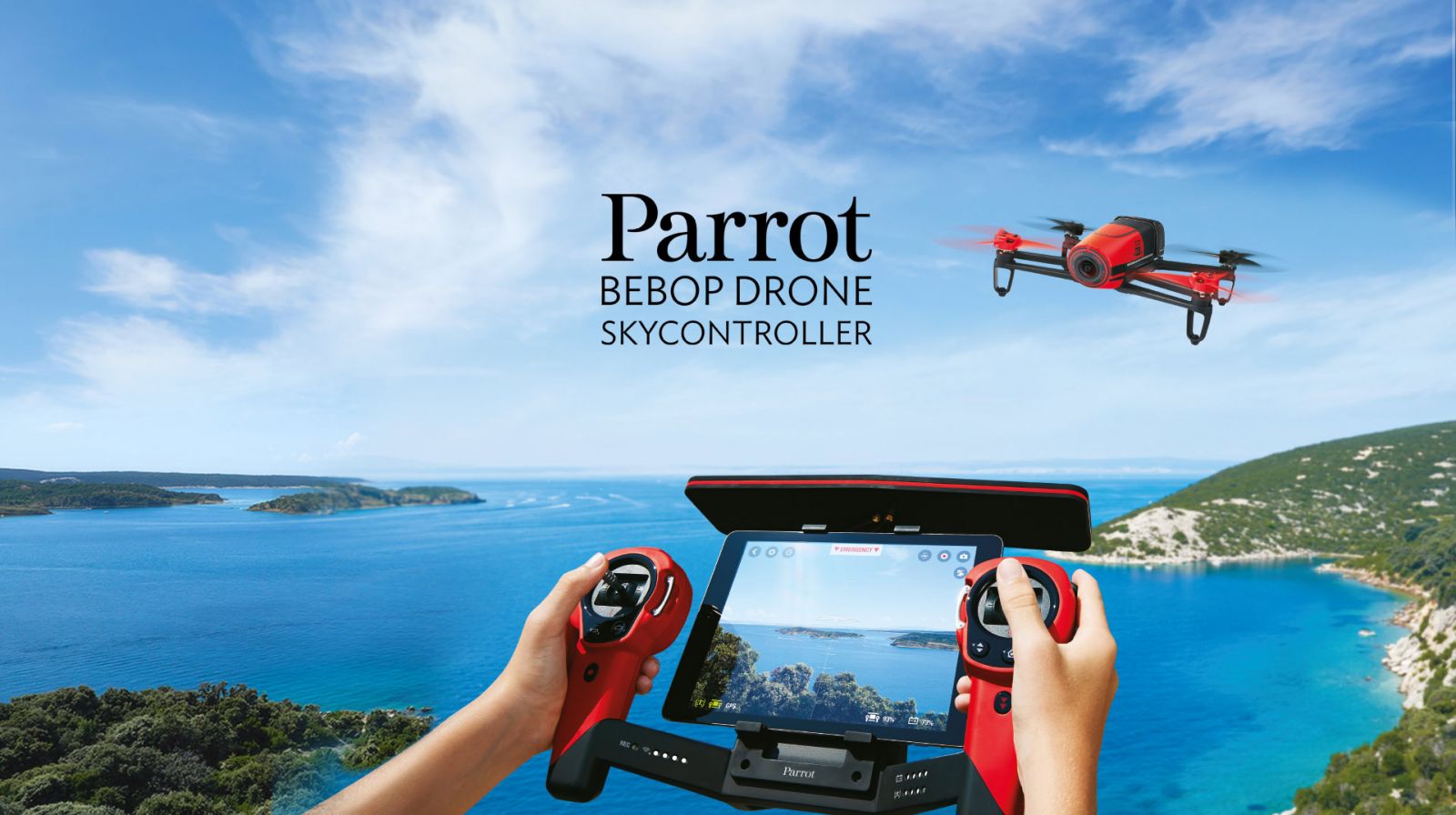 Parrot Bebop Drone + Skycontroller image1